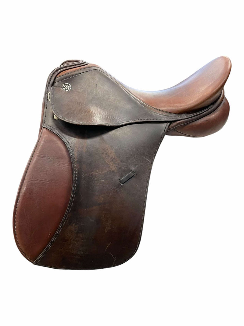 Kieffer Aachen AT AP Saddle - Brown - 16" / 4.5" Gullet - USED