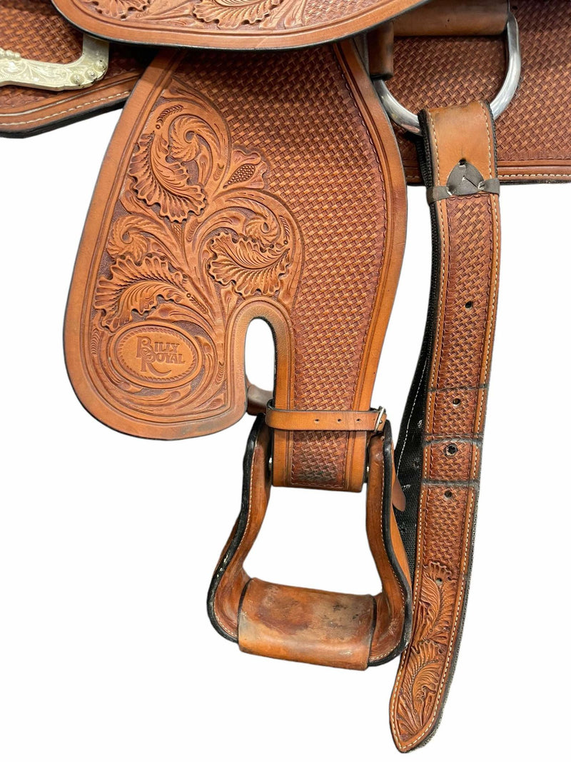 Billy Royal Western Saddle - Brown - 15" / 7" Gullet - USED