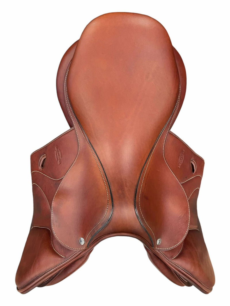 2022 Devoucoux Biarritz S CC Saddle - Brown - 17.5" / 4.25" Gullet - USED