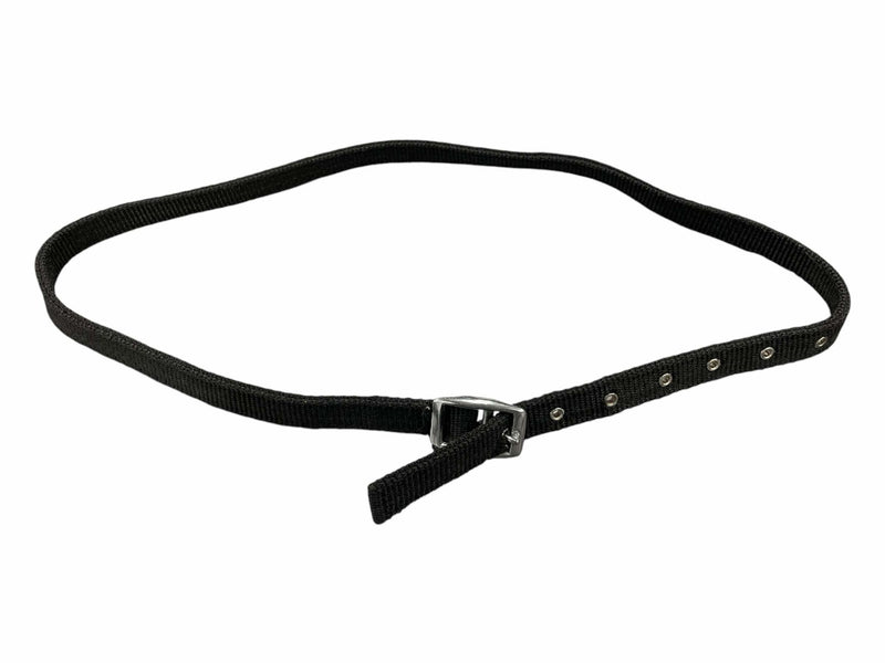 Nylon Neck Strap - Black - Est. Pony - USED