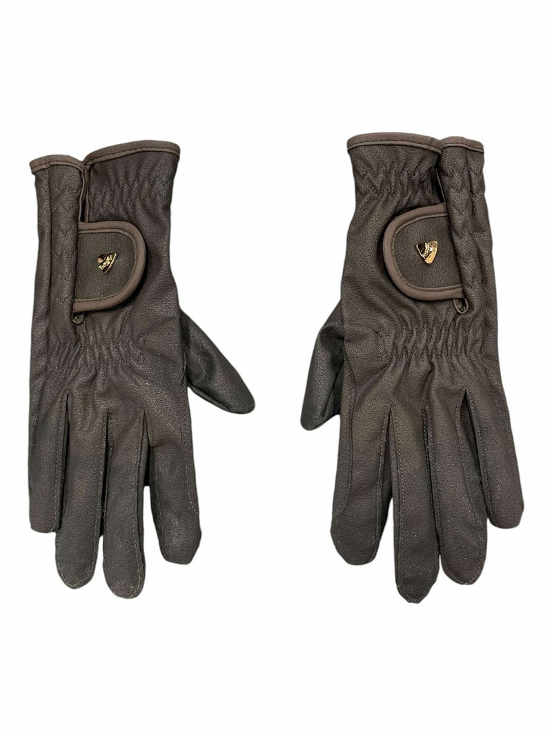 Aubrion Gloves - Dark Brown - XS - USED