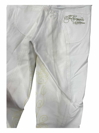 Horze Crescendo Kiana FS Breech *NWT* - White - 22 - USED