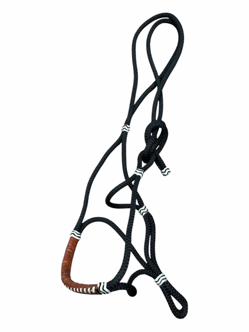 Rope Halter - Black/Brown - Est. F/S - USED