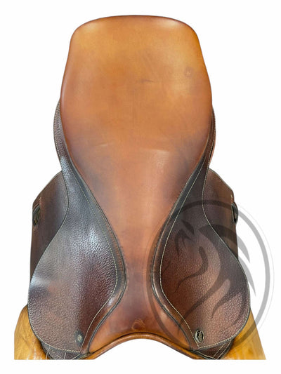 Richard Castelow CC Saddle - Brown - 17.5" / Approx. MW (5" Gullet) - USED