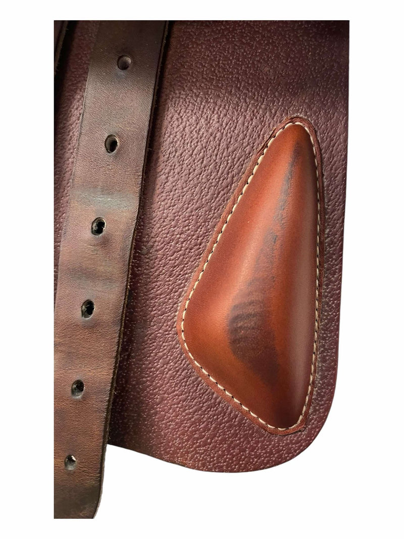 2022 Devoucoux Biarritz S CC Saddle - Brown - 17.5" / 4.25" Gullet - USED