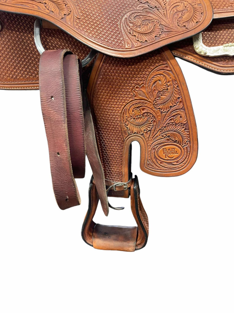 Billy Royal Western Saddle - Brown - 15" / 7" Gullet - USED