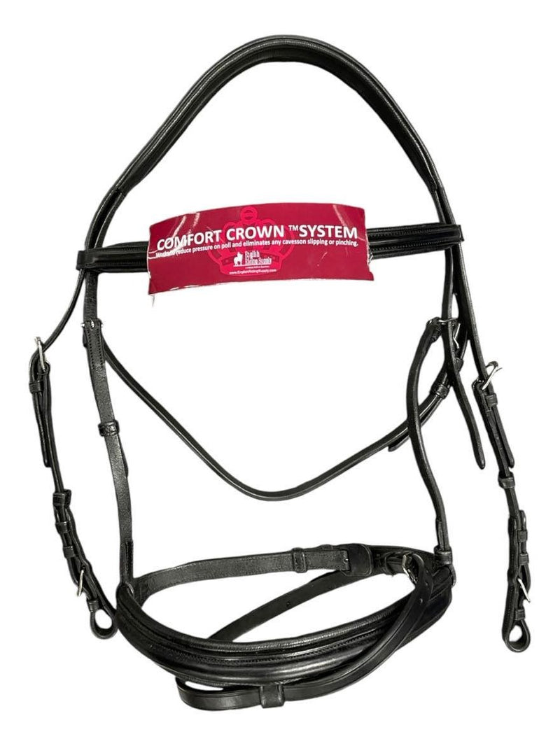 Ovation Juliana Bridle W/ Reins - Black - Horse - USED