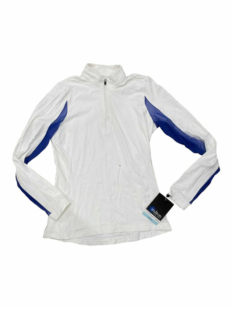 Irideon Cool Down LS Jersey *NWT* - White/Blue - XS - USED