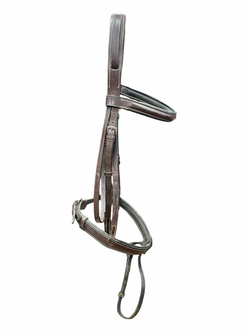 Red Barn Bridle W/ Flash - Brown - F/S - USED