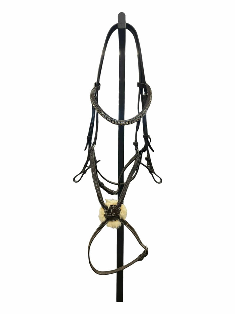 Da Vinci Figure 8 Bridle - Brown - H/S - USED