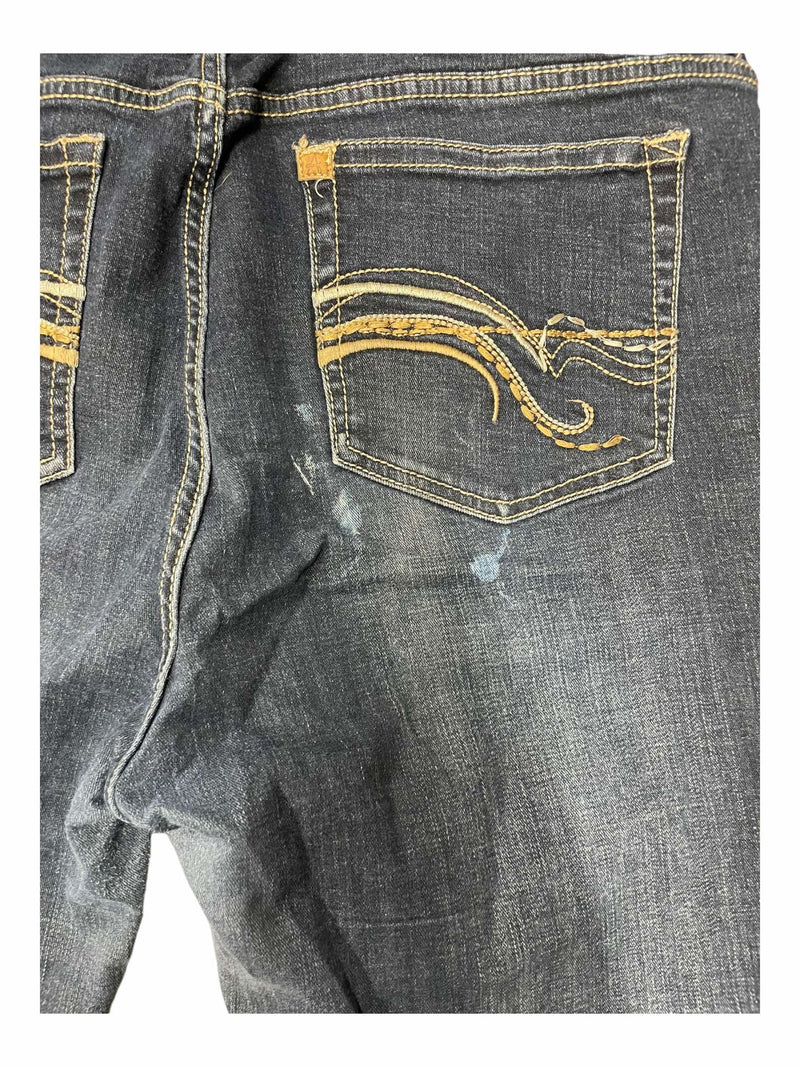 Wrangler Aura Jeans - Blue Denim - 18 Average - USED