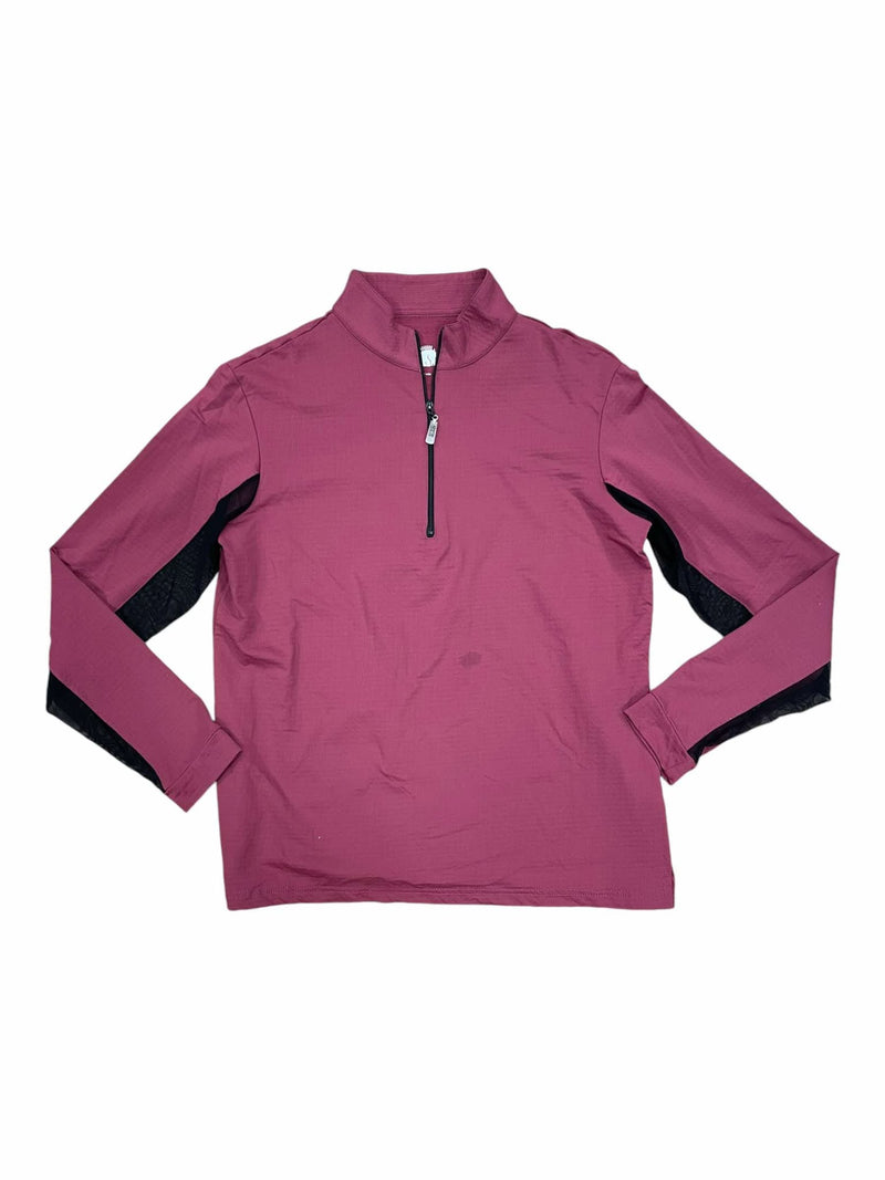 EIS LS 1/4 Zip - Dark Pink/Black - L - USED