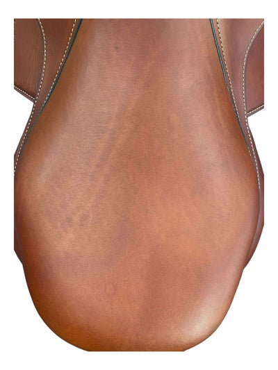 2022 Devoucoux Biarritz S CC Saddle - Brown - 17.5" / 4.25" Gullet - USED