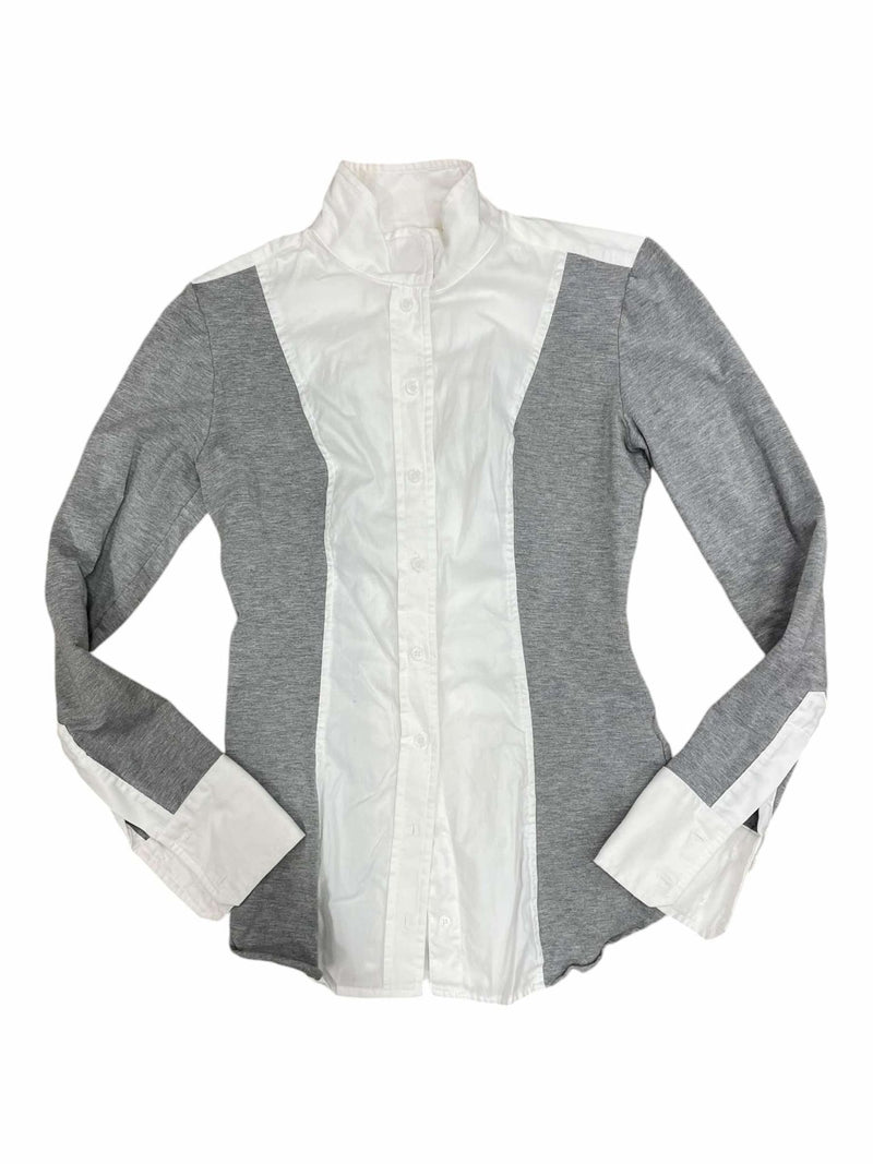 Le Fash Show Shirt - Grey/White - Est. S - USED