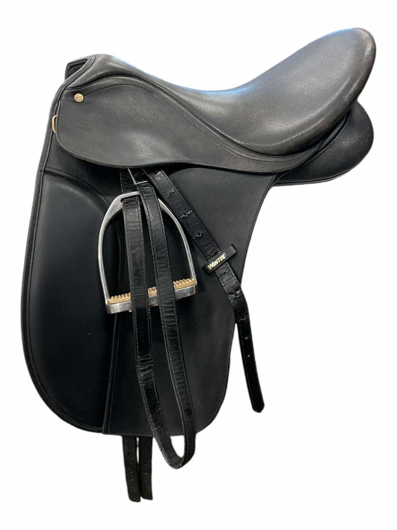 Wintec DR Saddle - Black - 17" / Adj. Gullet (Currently MED) - USED