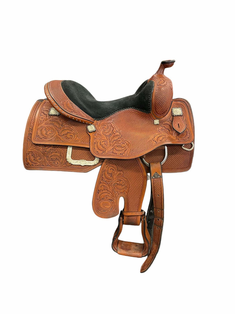 Billy Royal Western Saddle - Brown - 15" / 7" Gullet - USED