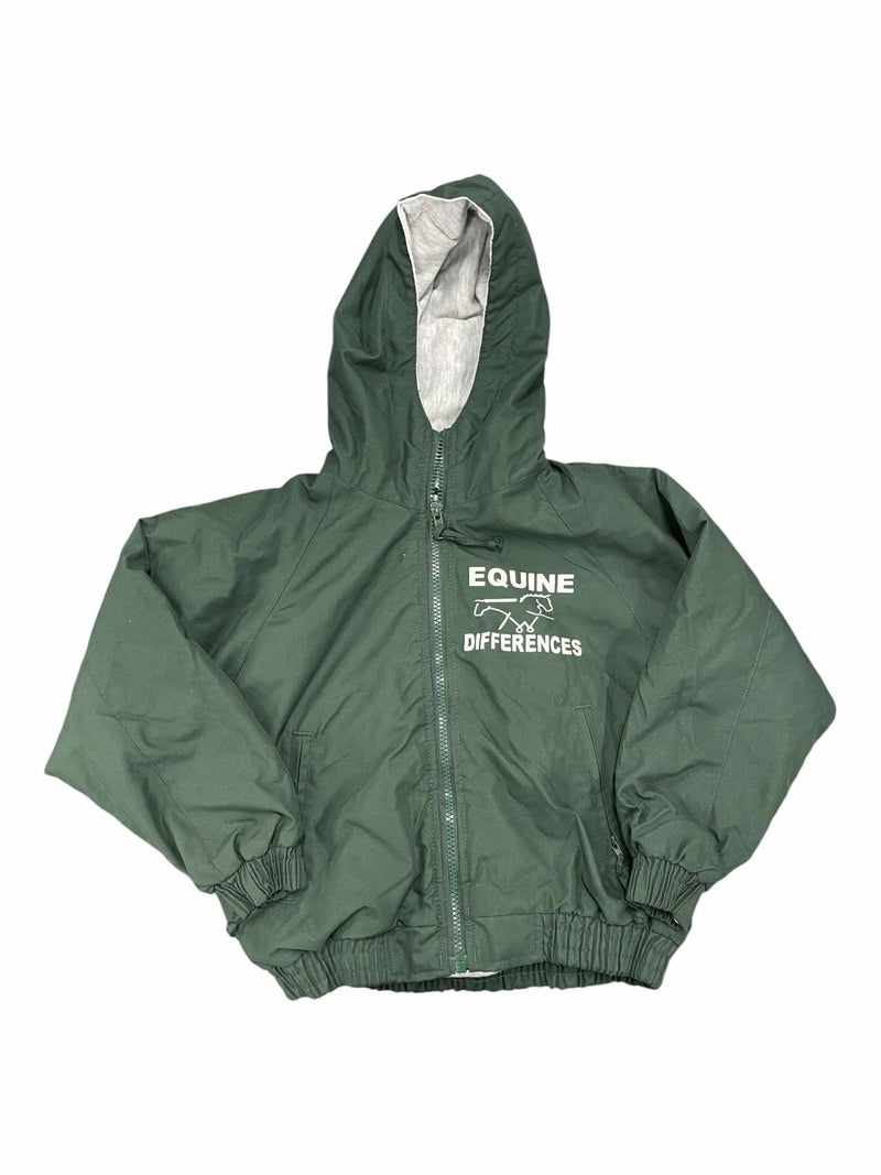 Equine Differences Jacket - Green - Youth XS (2-4) - USED