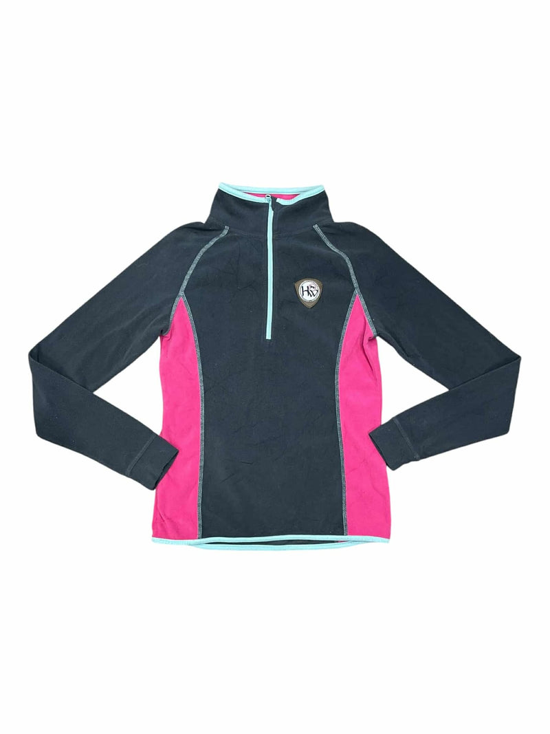 Horseware Fleece 1/4 Zip - Grey/Pink - S - USED