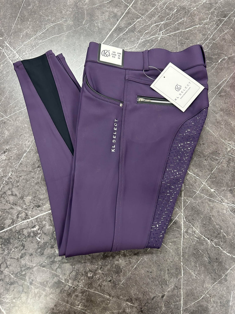 KL Select Gabrielle Breeches - Blackberry