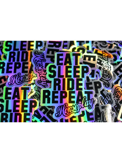 Eat Sleep Ride Repeat Sticker