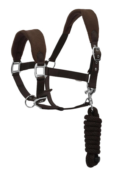 Henri De Rivel Ergonomic Comfort Halter and Lead Rope Set