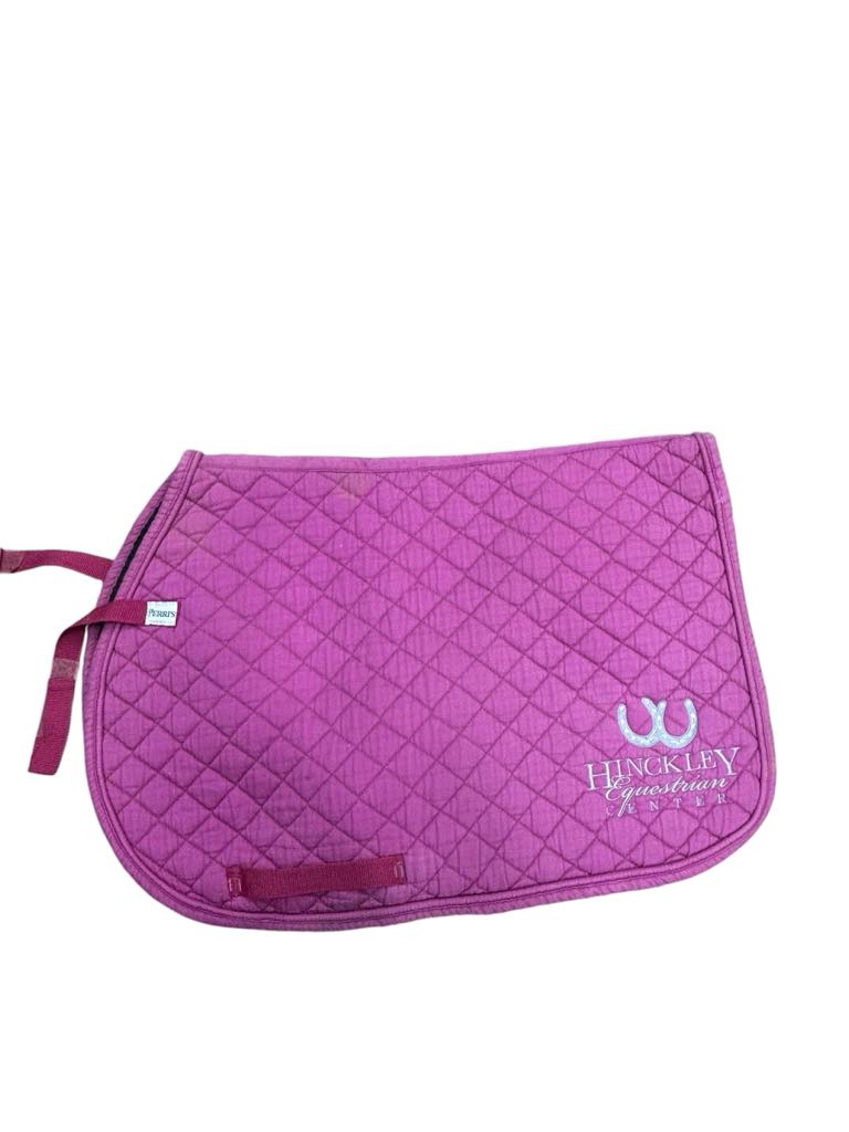 Hinckley Equestrian Center CC Saddle Pad - Pink- USED