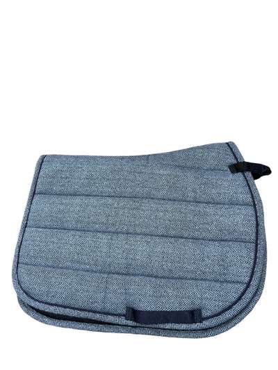 SmartPak Saddle Pad - Blue Print - USED