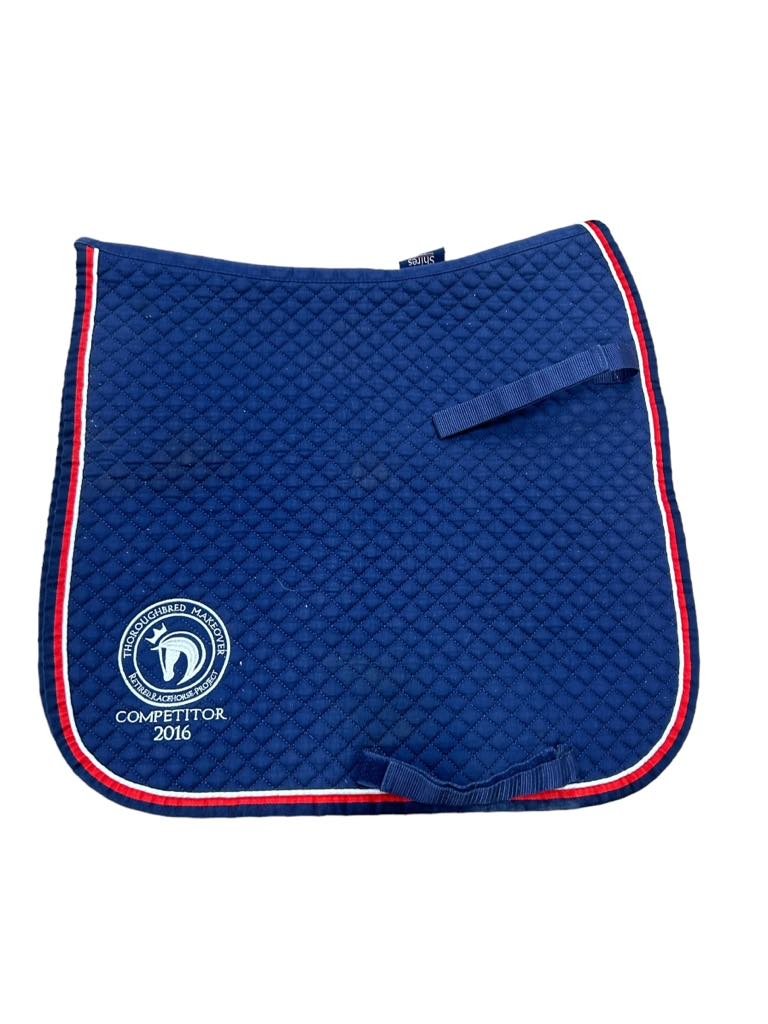 Shires TB Make Over Saddle Pad - RWB - Dressage - USED