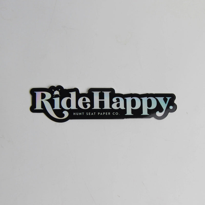 Hunt Seat Paper Company Ride Happy Stickers