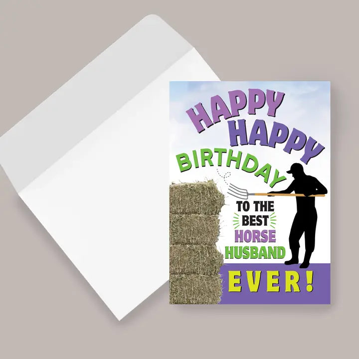 Horse Hollow Press Birthday Card - Horse Husband