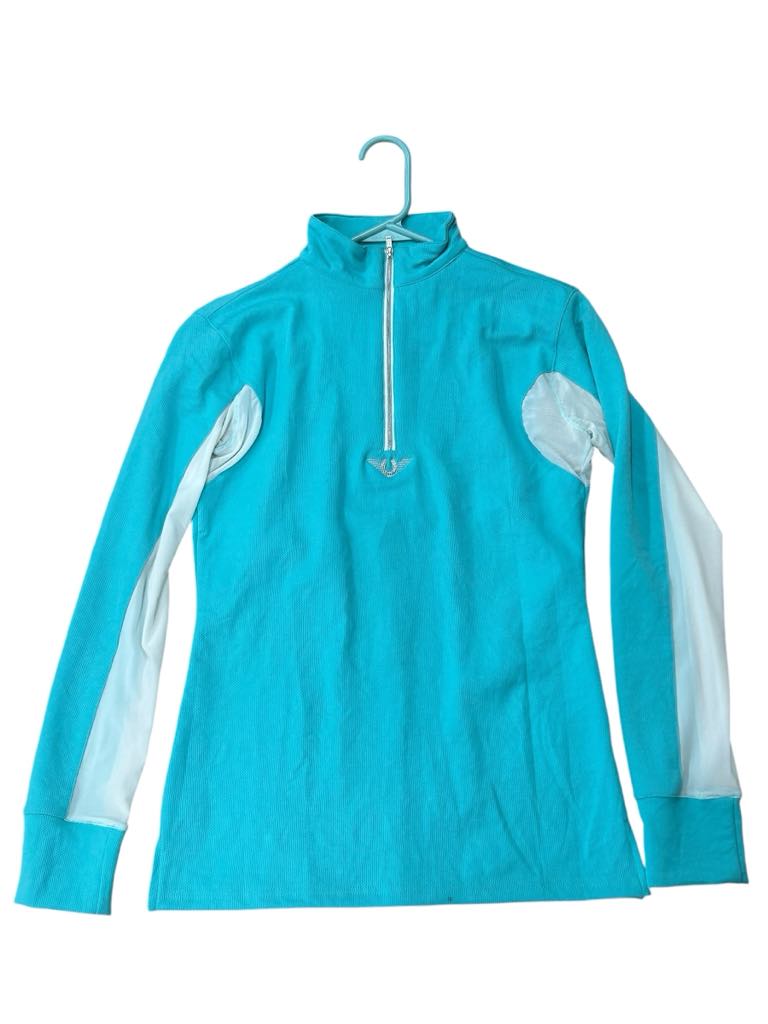 TuffRider LS Top - Teal - S - USED