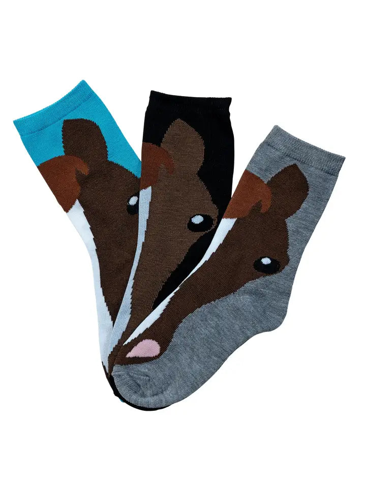 AWST Horse Head Socks