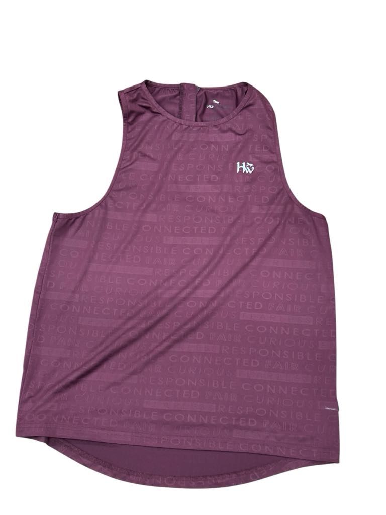 Horseware Sleeveless Top - Maroon - L - USED