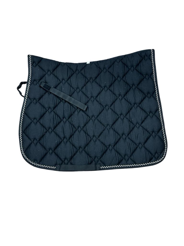 Roma Dressage Saddle Pad - Black - USED