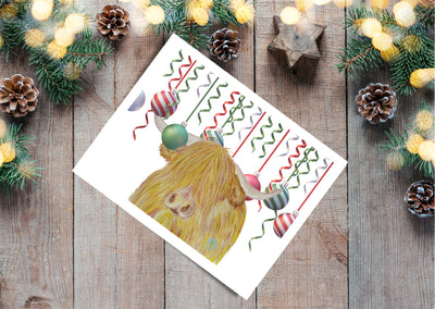 Equeseantial Designs - Cow Holiday Cards