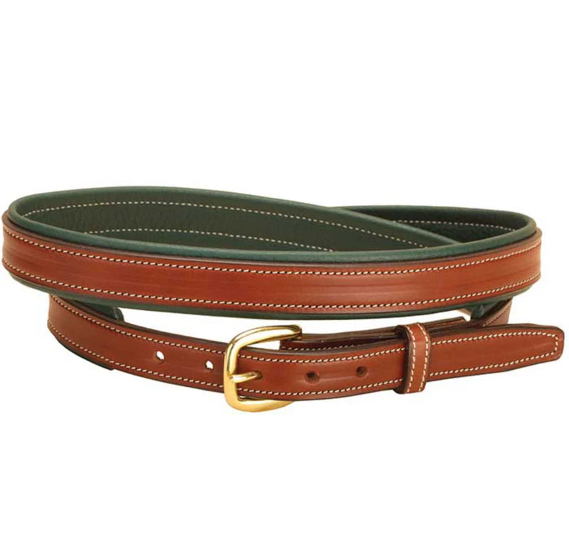 Tory Oak/Green Padded Belt