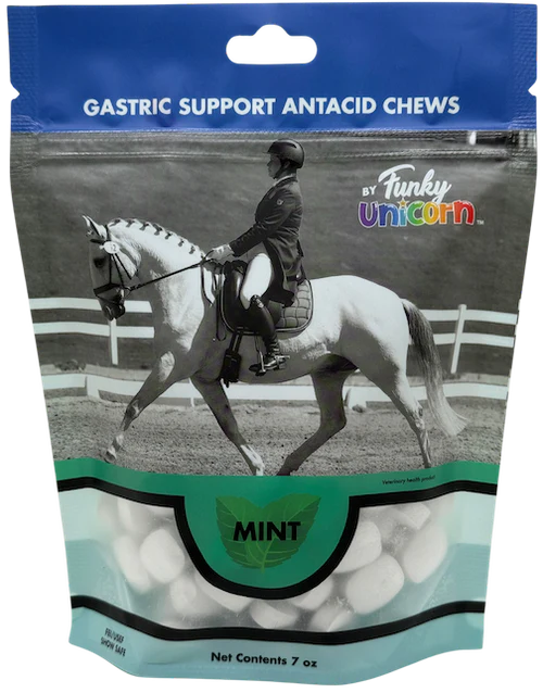 Funky Unicorn Gastric Support Antacid Chews - 7oz Mint