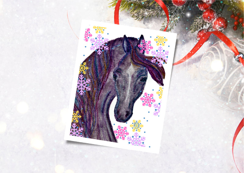 Equeseantial Designs - Horse Holiday Cards