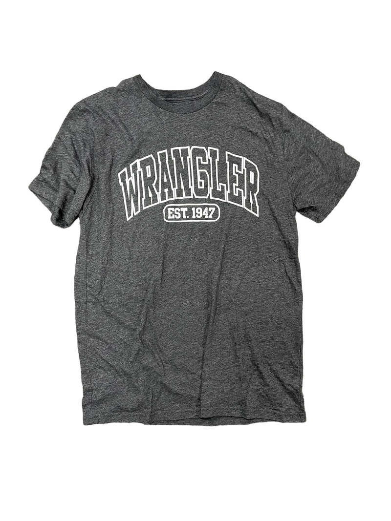 Wrangler Tee - Grey - M - USED