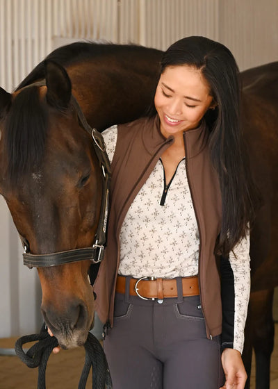 Simple D Equestrian Leather Belt