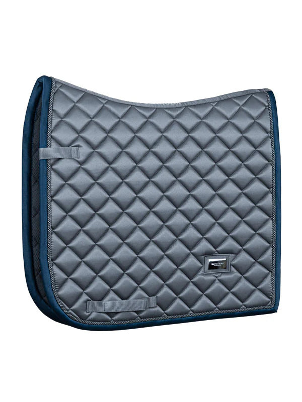 Equestrian Stockholm Metallic Blue Saddle Pad