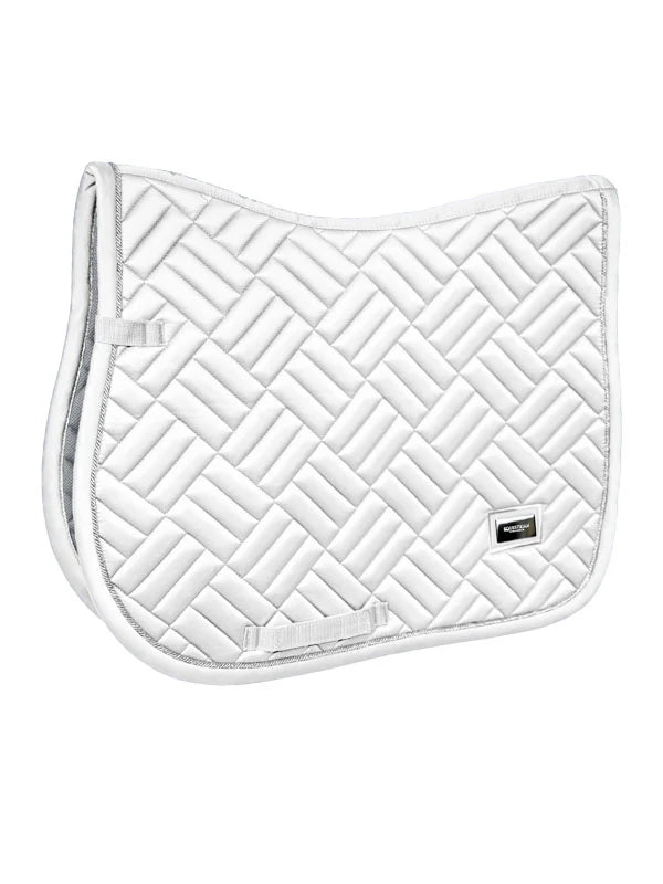 Equestrian Stockholm White Perfection Saddle Pad AP