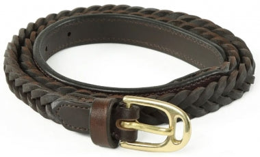 Aubrion Plaited Leather Belt