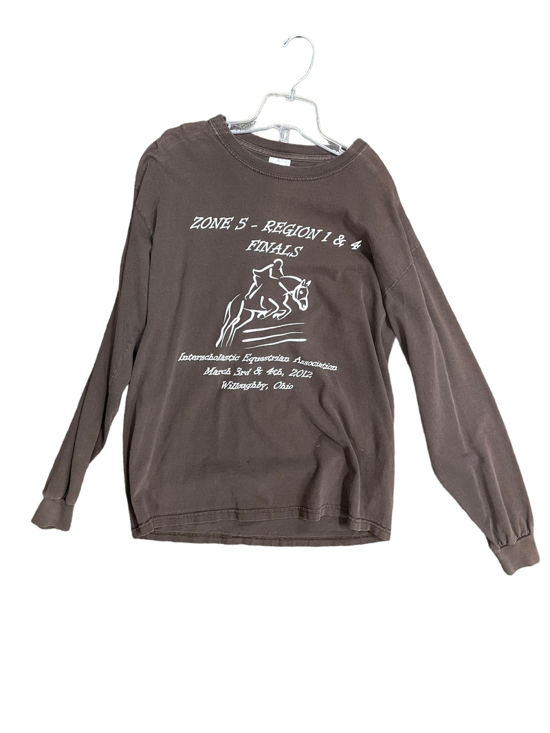 IEA  LS Tee - Brown - M - USED