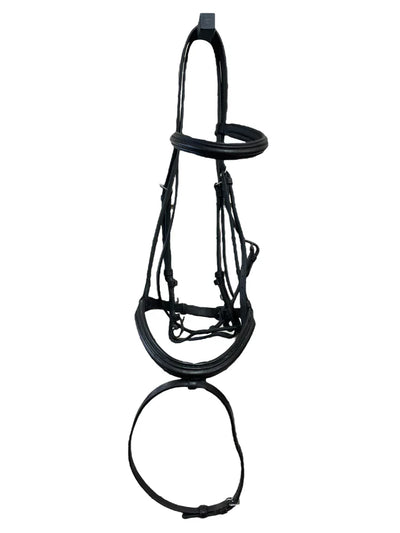 Red Barn Arena Bridle - Black - Full Size - USED