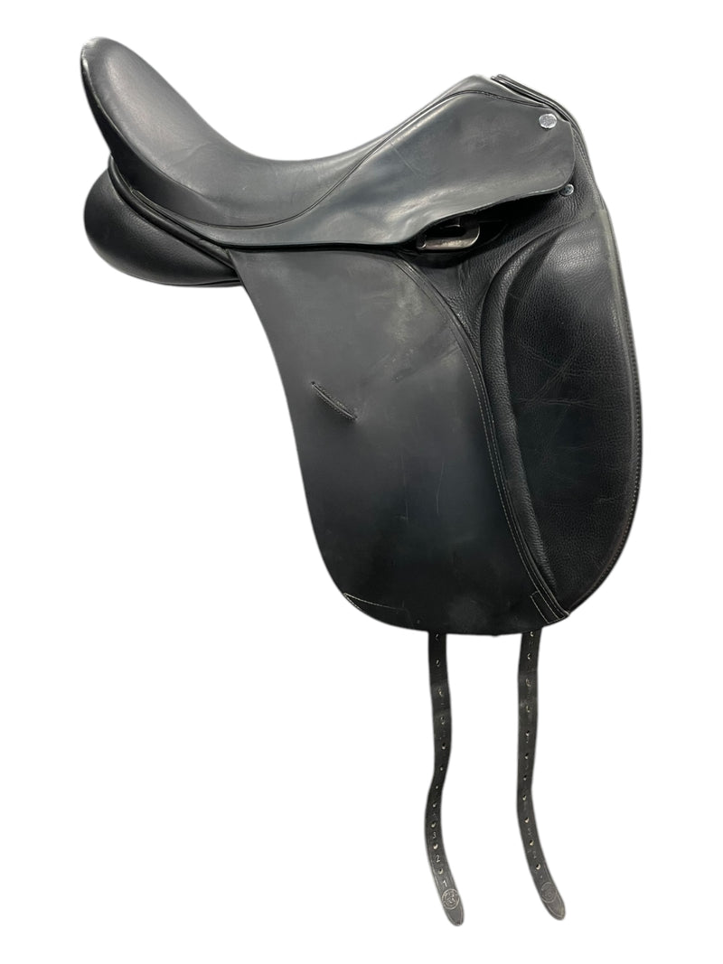 Patrick Saddlery Platinum DR Saddle - Black - 18"/Med Tree - USED