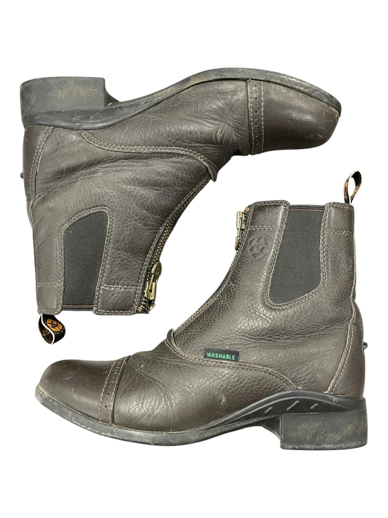 Ariat Paddock Boots - Dark Brown - 6B - USED