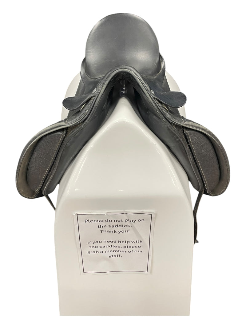 Patrick Saddlery Platinum DR Saddle - Black - 18"/Med Tree - USED