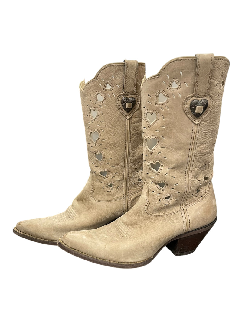 Durango Western Boots - Tan - Ladies 8M - USED