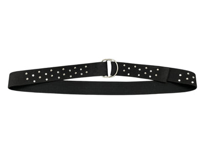 Unbranded Bling Belt - Black/Silver - Size 16 - USED